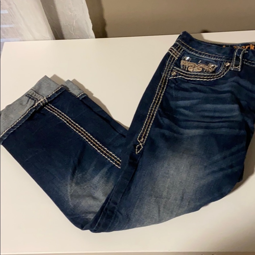 Sorrel Rock Revival Capri Jeans - Picture 3 of 5